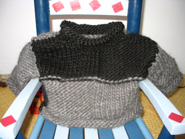 Finished Sweater